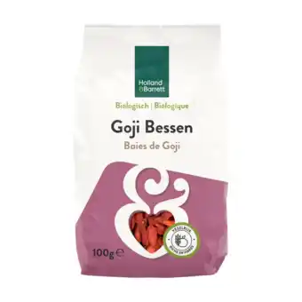Holland & Barrett Holland & Barrett Goji Bessen Bio - 100g aanbieding
