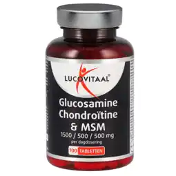 Holland & Barrett Lucovitaal Glucosamine Chondroïtine MSM - 100 tabletten aanbieding