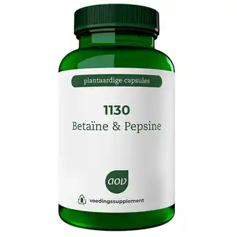 Holland & Barrett AOV 1130 Betaïne + Pepsine - 120 capsules aanbieding