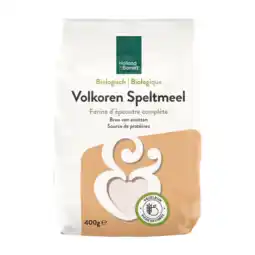Holland & Barrett Holland & Barrett Volkoren Speltmeel Bio - 400g aanbieding