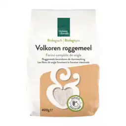 Holland & Barrett Holland & Barrett Volkoren Roggemeel Bio - 400g aanbieding