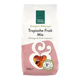 Holland & Barrett Holland & Barrett Tropische Fruitmix Bio - 200g aanbieding