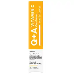 Holland & Barrett Q+A Vitamin C Eye Cream - 15ml aanbieding