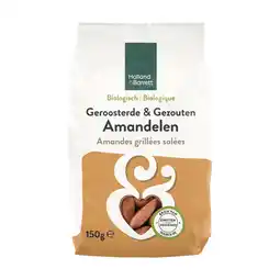 Holland & Barrett Holland & Barrett Geroosterde & Gezouten Amandelen Bio - 150g aanbieding