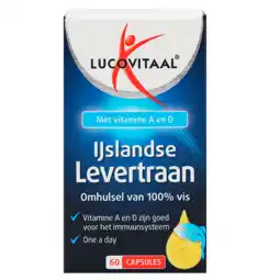Holland & Barrett Lucovitaal Ijslandse Levertraan - 60 capsules aanbieding