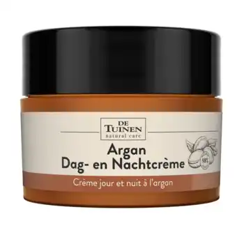 Holland & Barrett De Tuinen Argan Dag- & Nachtcrème - 50ml aanbieding