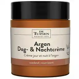 Holland & Barrett De Tuinen Argan Dag- & Nachtcrème - 120ml aanbieding