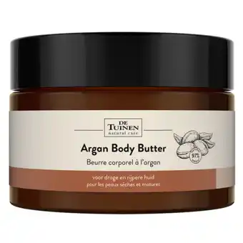 Holland & Barrett De Tuinen Argan Body Butter - 250ml aanbieding