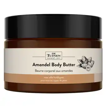 Holland & Barrett De Tuinen Amandel Body Butter - 250ml aanbieding