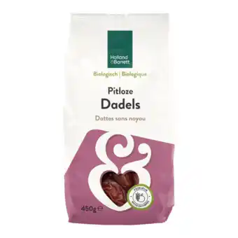 Holland & Barrett Holland & Barrett Pitloze Dadels Bio - 450g aanbieding