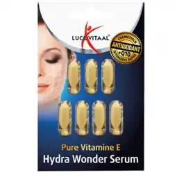 Holland & Barrett Lucovitaal Pure Vitamine E Hydra Wonder Serum - 6 capsules aanbieding
