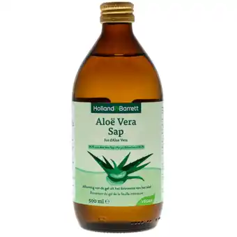 Holland & Barrett Holland & Barrett Aloë Vera Sap - 500ml aanbieding