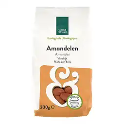 Holland & Barrett Holland & Barrett Ongebrande Amandelen Bio - 200g aanbieding