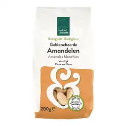 Holland & Barrett Holland & Barrett Blanke Amandelen Bio - 200g aanbieding