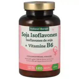 Holland & Barrett Holland & Barrett Soja Isoflavonen + Vitamine B6 - 120 capsules aanbieding