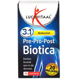 Holland & Barrett Lucovitaal Pre Pro Post Biotica - 30 capsules aanbieding