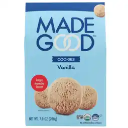 Holland & Barrett MadeGood Vanilla Koekjes - 200g aanbieding
