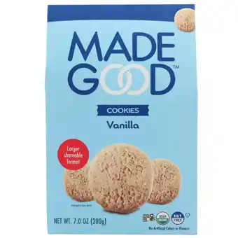 Holland & Barrett MadeGood Vanilla Koekjes - 200g aanbieding