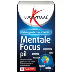 Holland & Barrett Lucovitaal Mentale Focus (20 Tabletten) aanbieding