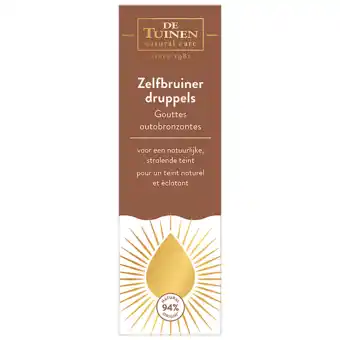 Holland & Barrett De Tuinen Selftan Drops - 30ml aanbieding