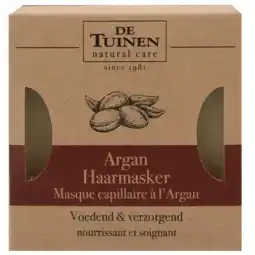 Holland & Barrett De Tuinen Argan Haarmasker Bar - 50g aanbieding
