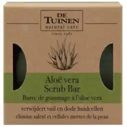 Holland & Barrett De Tuinen Aloë Vera Gezichtsscrub Bar - 60g aanbieding