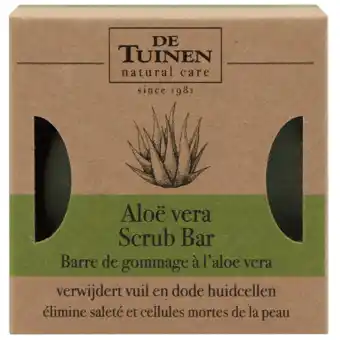 Holland & Barrett De Tuinen Aloë Vera Gezichtsscrub Bar - 60g aanbieding