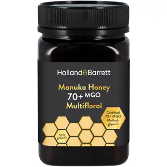 Holland & Barrett Holland & Barrett Manukahoning 70+ MGO Multifloraal - 500g aanbieding