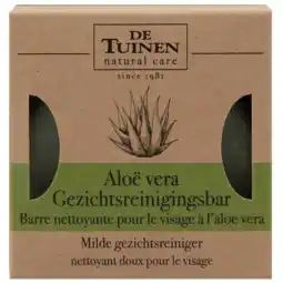 Holland & Barrett De Tuinen Aloë Vera Gezichtsreinigingsbar - 60g aanbieding