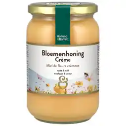 Holland & Barrett Holland & Barrett Bloemenhoning Crème - 900g aanbieding