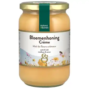 Holland & Barrett Holland & Barrett Bloemenhoning Crème - 900g aanbieding