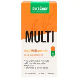 Holland & Barrett Purasana Multi Multivitamine - 60 capsules aanbieding