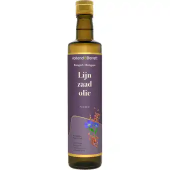 Holland & Barrett Holland & Barrett Lijnzaadolie Bio - 500ml aanbieding