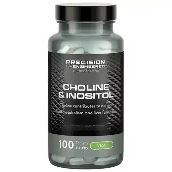 Holland & Barrett Precision Engineered Choline & Inositol - 100 tabletten aanbieding