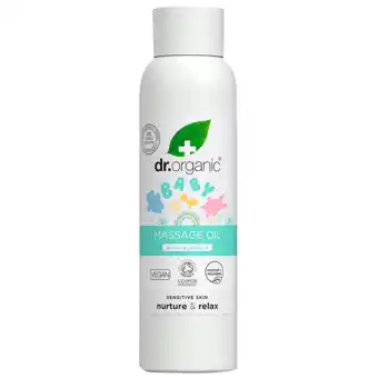 Holland & Barrett Dr. Organic Baby Massage Olie - 150ml aanbieding
