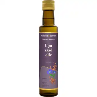 Holland & Barrett Holland & Barrett Lijnzaadolie Bio - 250ml aanbieding