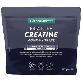 Holland & Barrett Holland & Barrett 100% Puur Creatine Monohydraat - 350g aanbieding