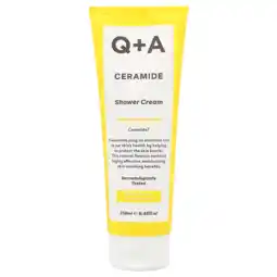 Holland & Barrett Q+A Ceramide Shower Cream - 250ml aanbieding