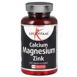 Holland & Barrett Lucovitaal Calcium, Magnesium En Zink – 100 tabletten aanbieding