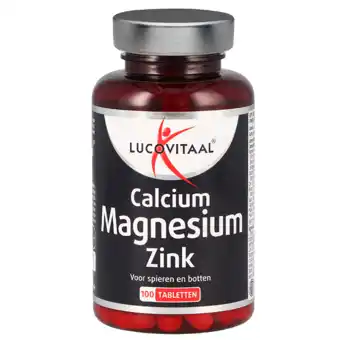Holland & Barrett Lucovitaal Calcium, Magnesium En Zink – 100 tabletten aanbieding