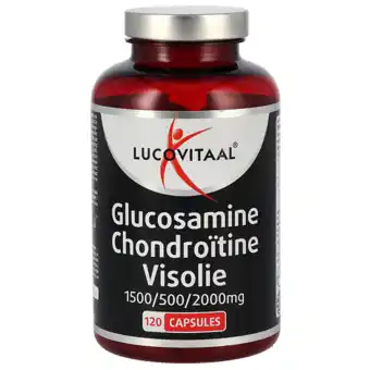 Holland & Barrett Lucovitaal Glucosamine Chondroïtine Visolie - 120 capsules aanbieding