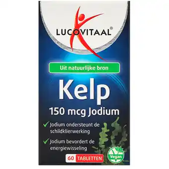 Holland & Barrett Lucovitaal Kelp 150mcg Jodium – 60 tabletten aanbieding