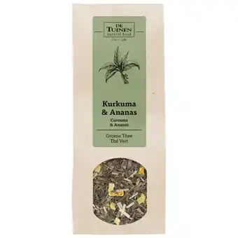 Holland & Barrett Groene Thee Kurkuma & Ananas - 100g aanbieding
