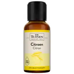 Holland & Barrett De Tuinen Citroen Essentiële Olie - 30ml - D aanbieding