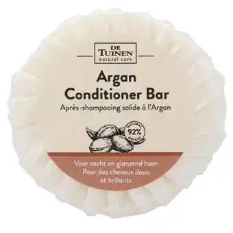 Holland & Barrett De Tuinen Argan Conditioner Bar - 60g aanbieding