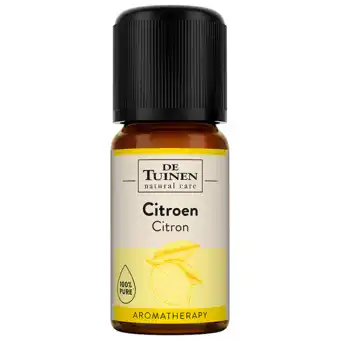 Holland & Barrett De Tuinen Citroen Essentiële Olie - 10ml aanbieding