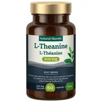 Holland & Barrett Holland & Barrett L-Theanine 200mg - 60 capsules aanbieding