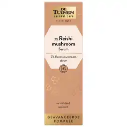 Holland & Barrett De Tuinen Reishi Mushroom Serum 2% - 30ml aanbieding