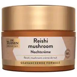 Holland & Barrett De Tuinen Reishi Mushroom Nachtcrème - 50ml aanbieding