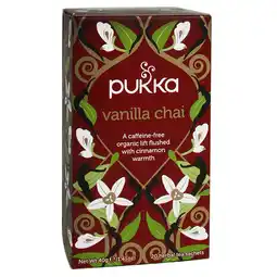 Holland & Barrett Pukka Vanilla Chai Bio (20 Theezakjes) aanbieding